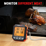 LABART TP717 Digital Grill Meat Thermometer with Backlit Oven Safe with 2 Meat Probes